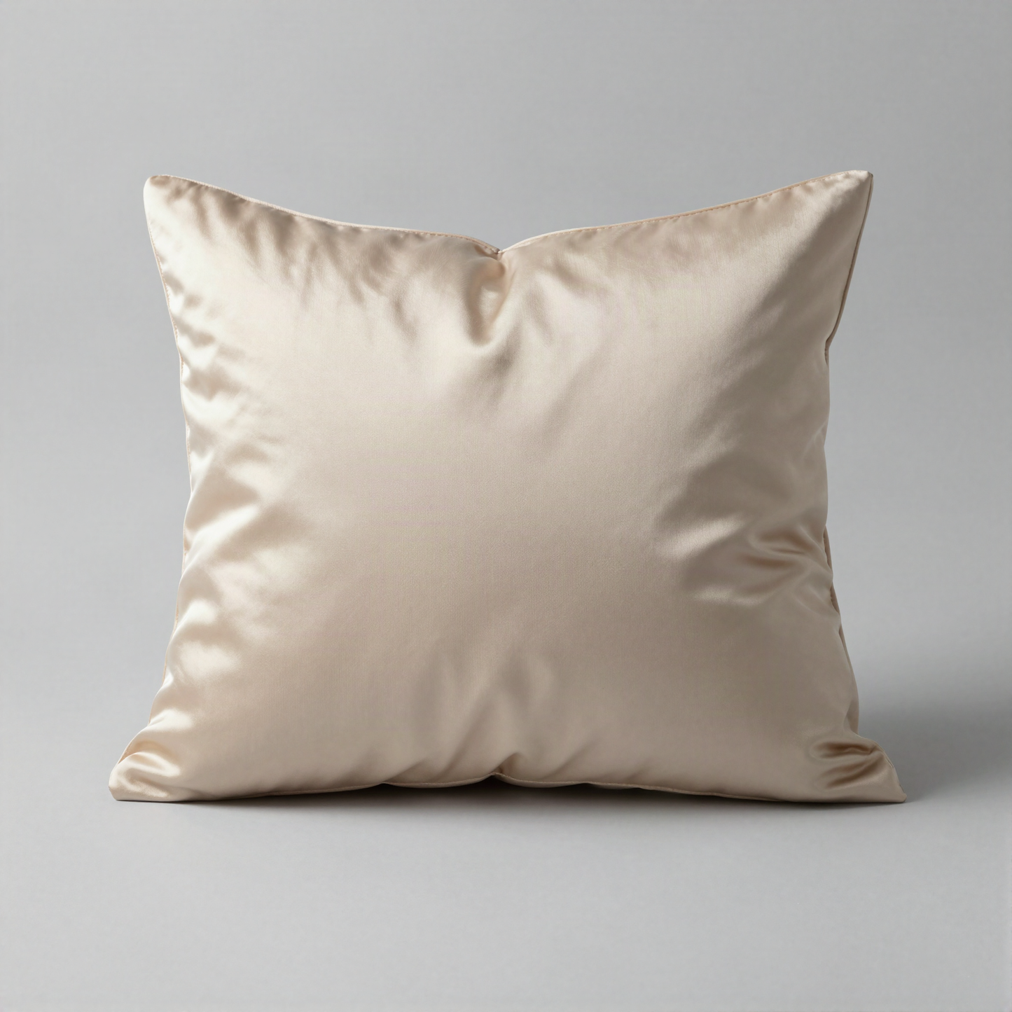 Pleated Satin Pillow