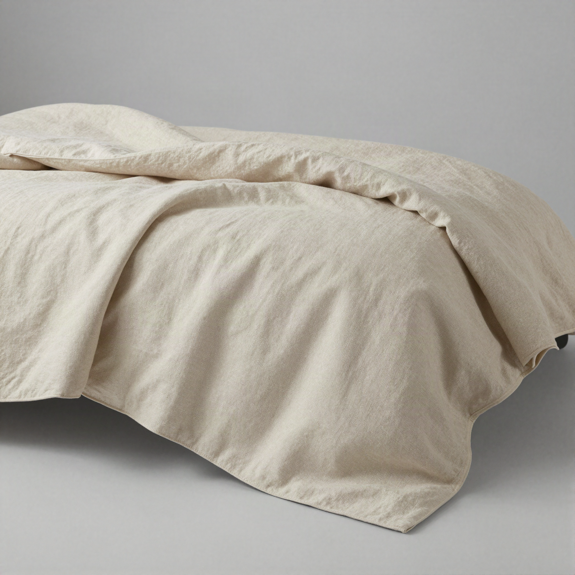 Linen-Cotton Summer Coverlet