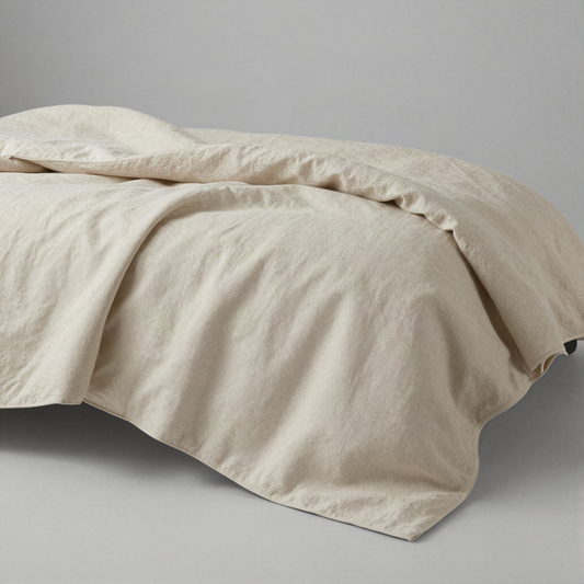 Linen-Cotton Summer Coverlet
