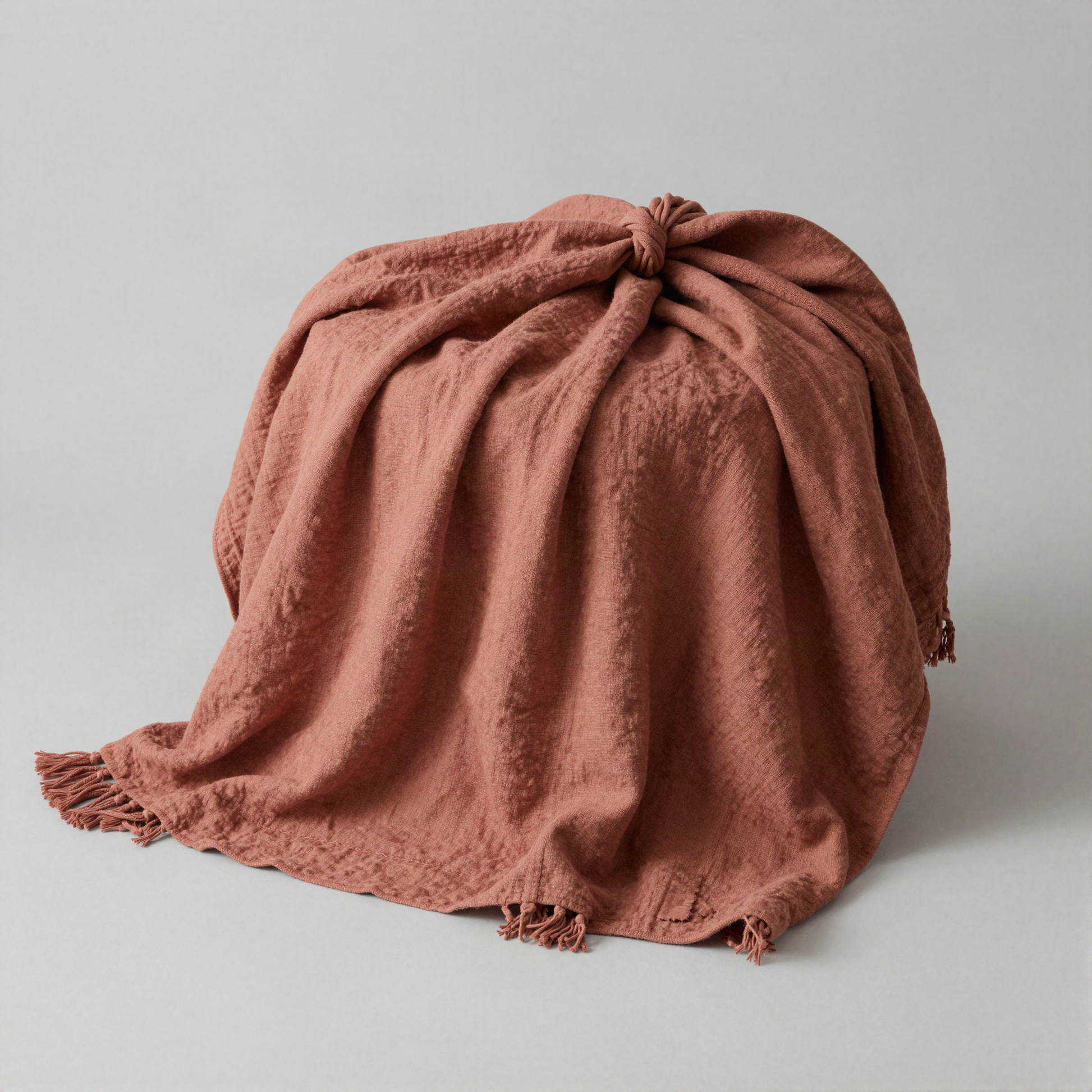 Hand-Loomed Cotton Gauze Blanket