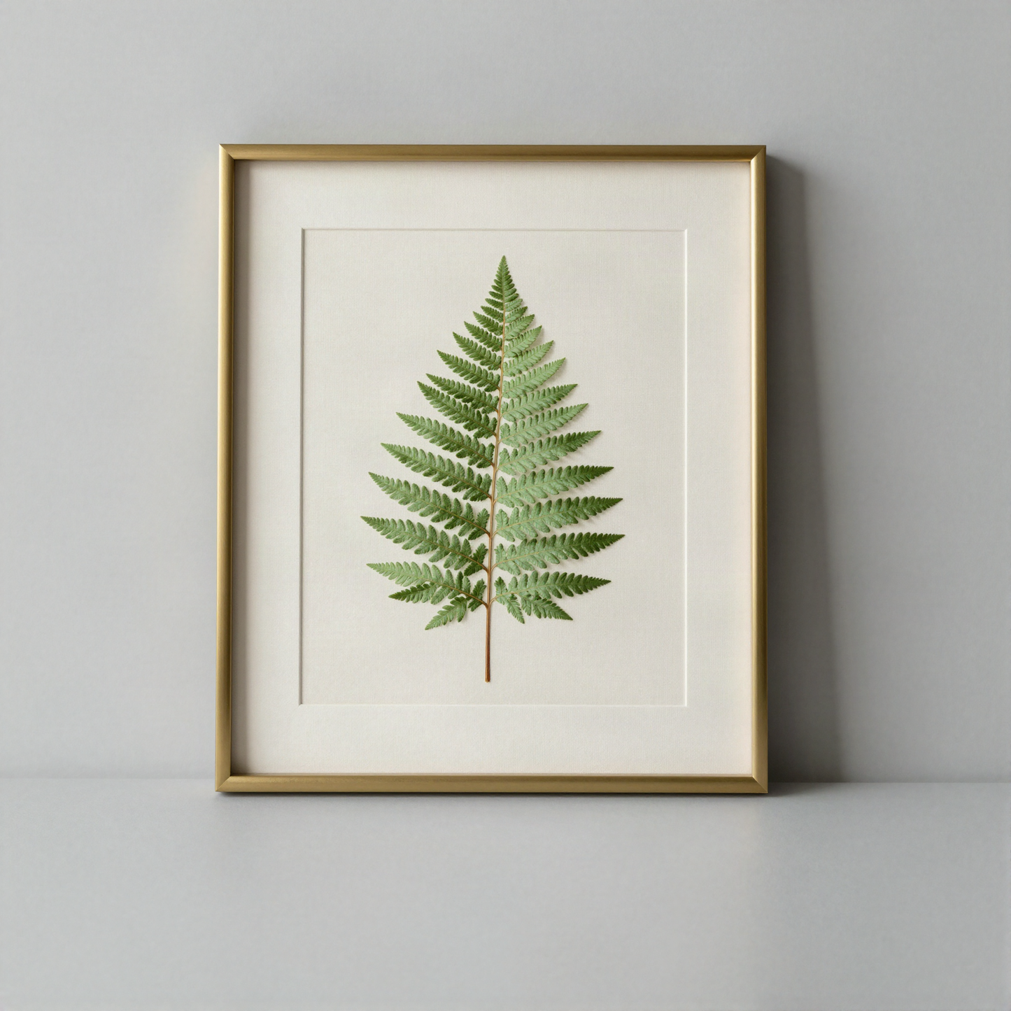 Botanical Pressed-Leaf Frame