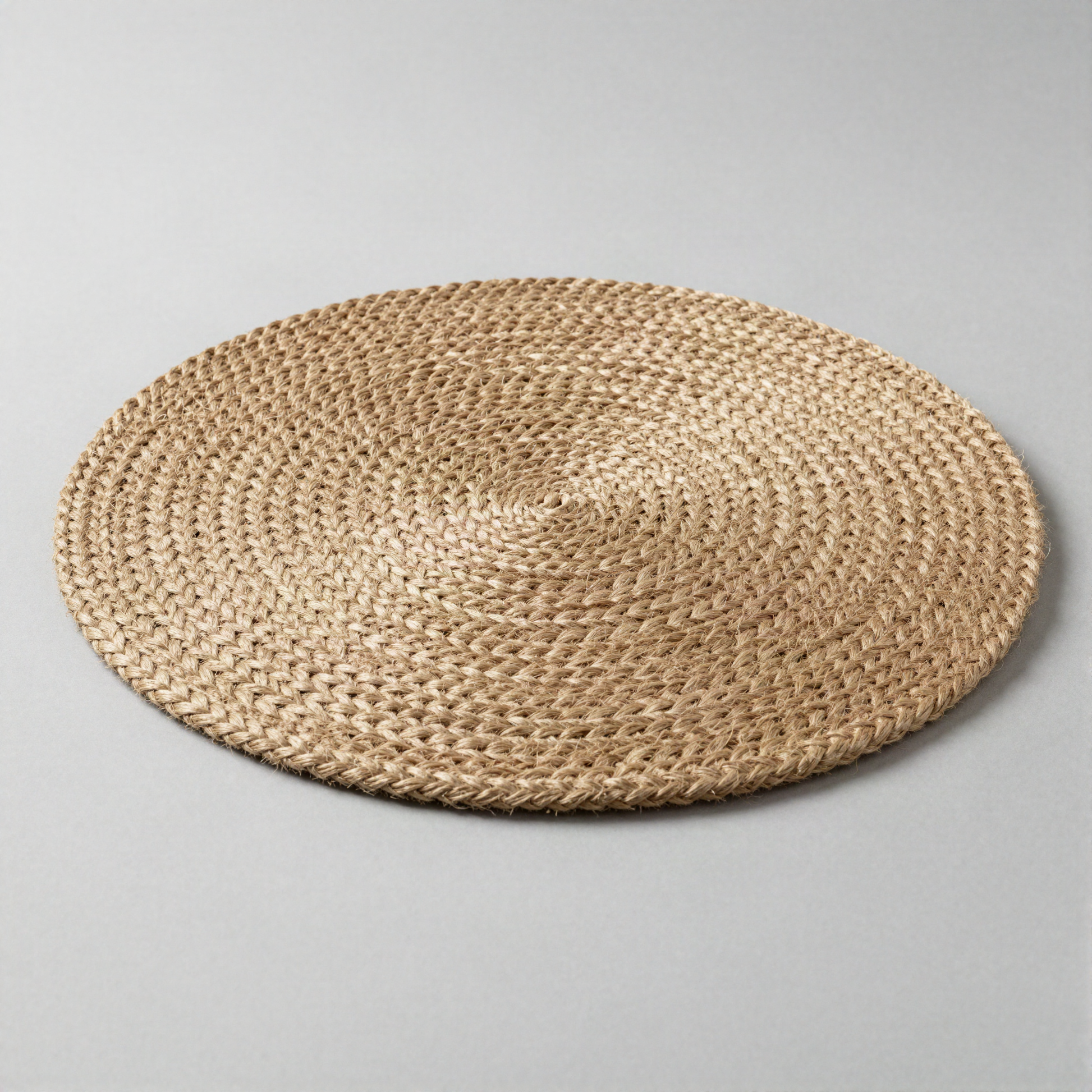 Round Jute Braided Mat