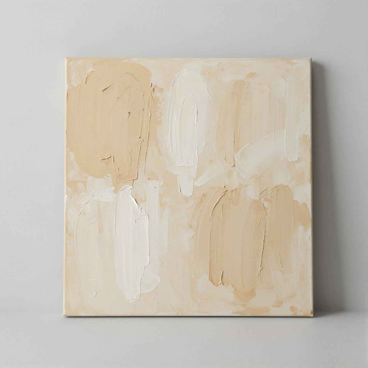 Hand-Painted Textured Art Panel