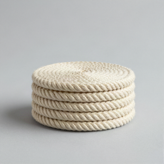 Cotton Rope Coaster Set