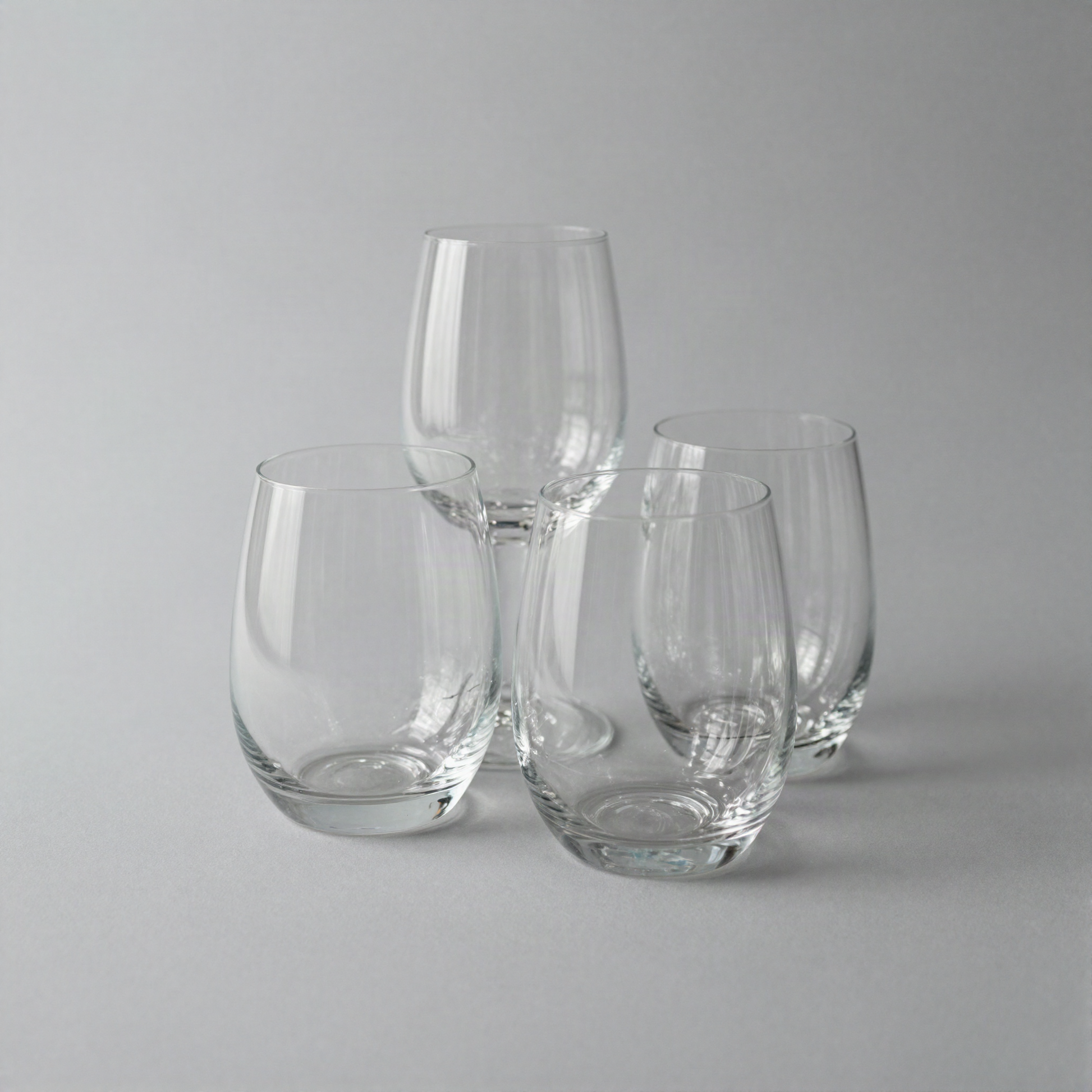 Stemless Wine Glass Set